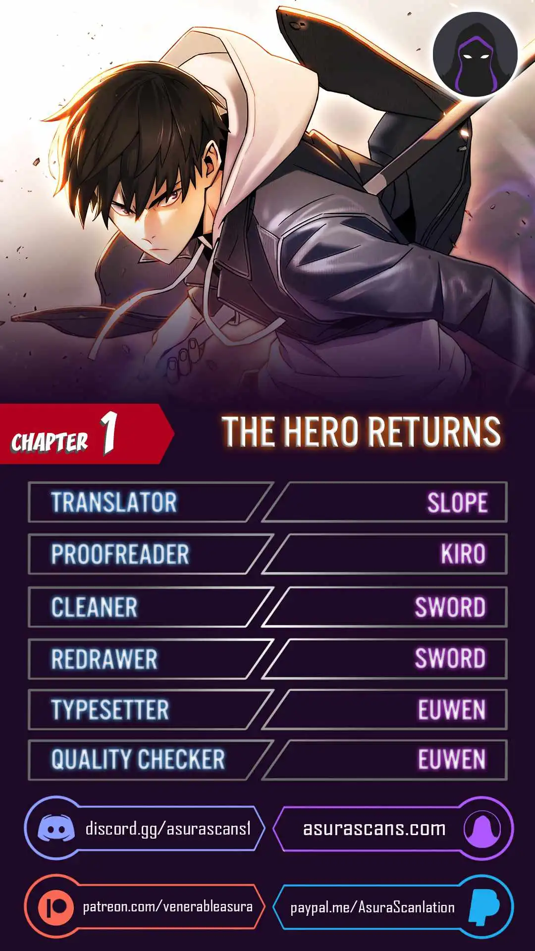 The Hero Returns Chapter 1 1